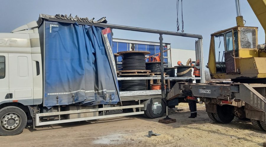 Отримали основну партію кабельно-провідникової продукції від ТОВ ''ТД ''ІНТЕРЕЛЕКТРО УКРАЇНА'''. Запускаємо у виконання робіт на будівництві фабрики кухні у Харківській області.