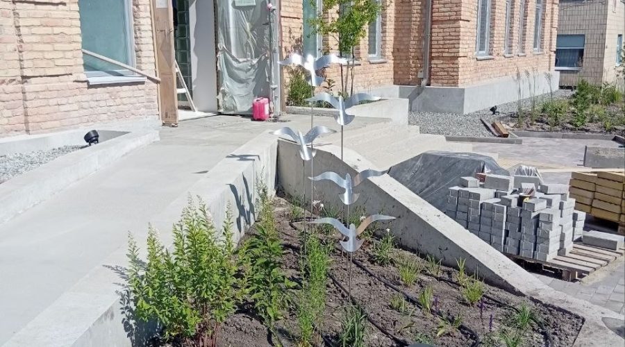 Завершено систему зовнішнього та декоративно-ландшафтного освітлення Реабілітаційного центру в Полтавській області.