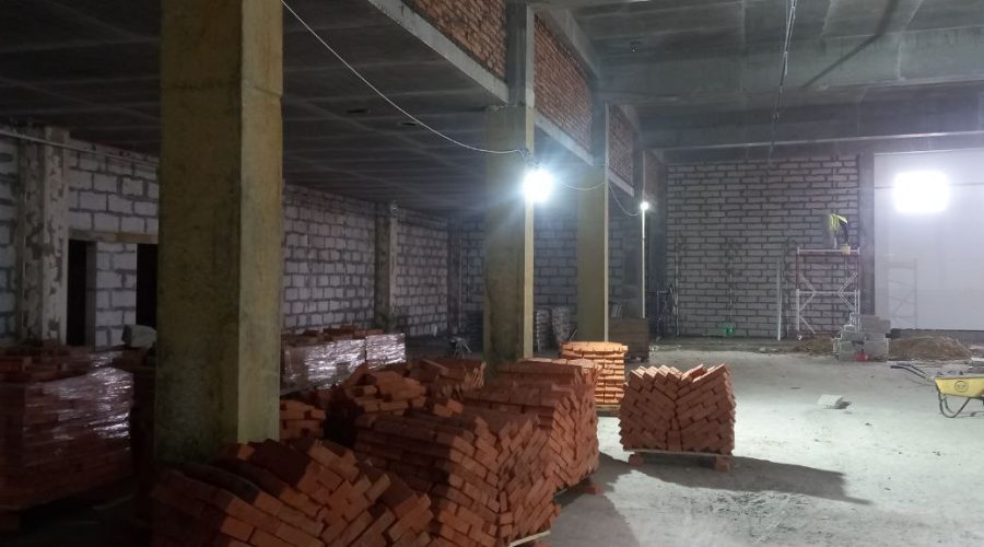 Розпочинаємо роботи з монтажу мереж електропостачання фабрики-кухні в Харківській області.
